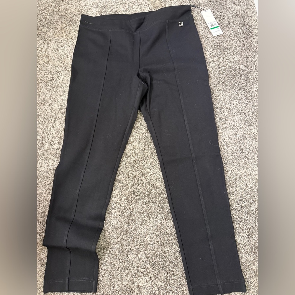 Calvin Klein Black Essentials Pants - Picture 2 of 3